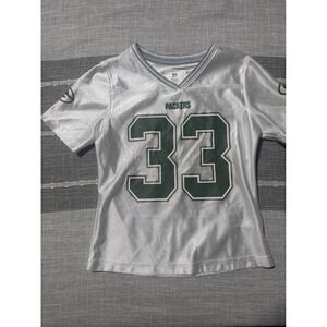 Girls NFL Team Apparel Green Bay Packers‎ Aaron Jones Jersey Size XS 4/5
